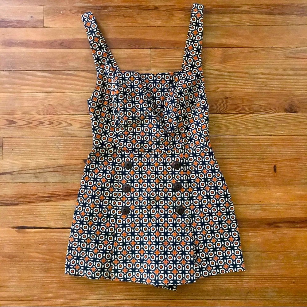 BDG Corduroy Skort Romper - S